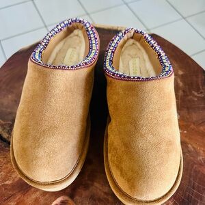 Madden Girl Tan Suede Slip-Ons